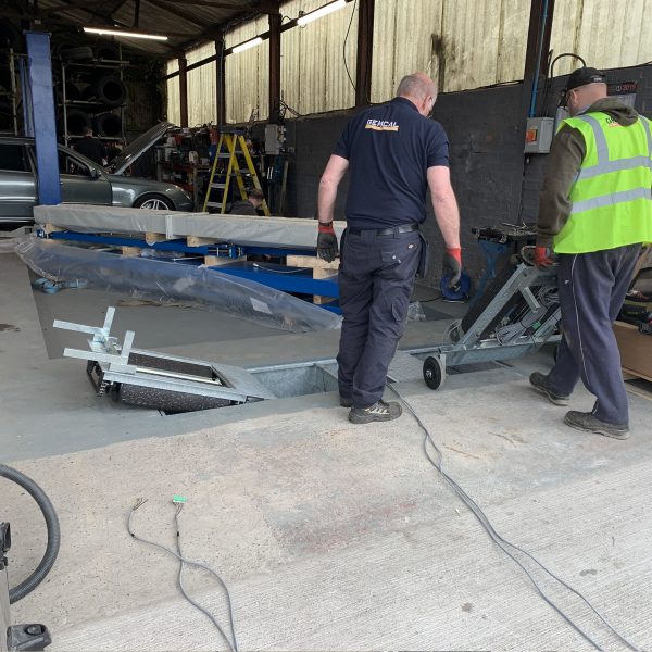 Engineers installing Class 4 ATL Bay - T1